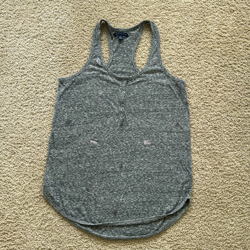 American Eagle Grey Tank (Medium)